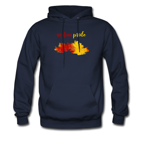 Sicilian Pride Unisex Hoodie - navy