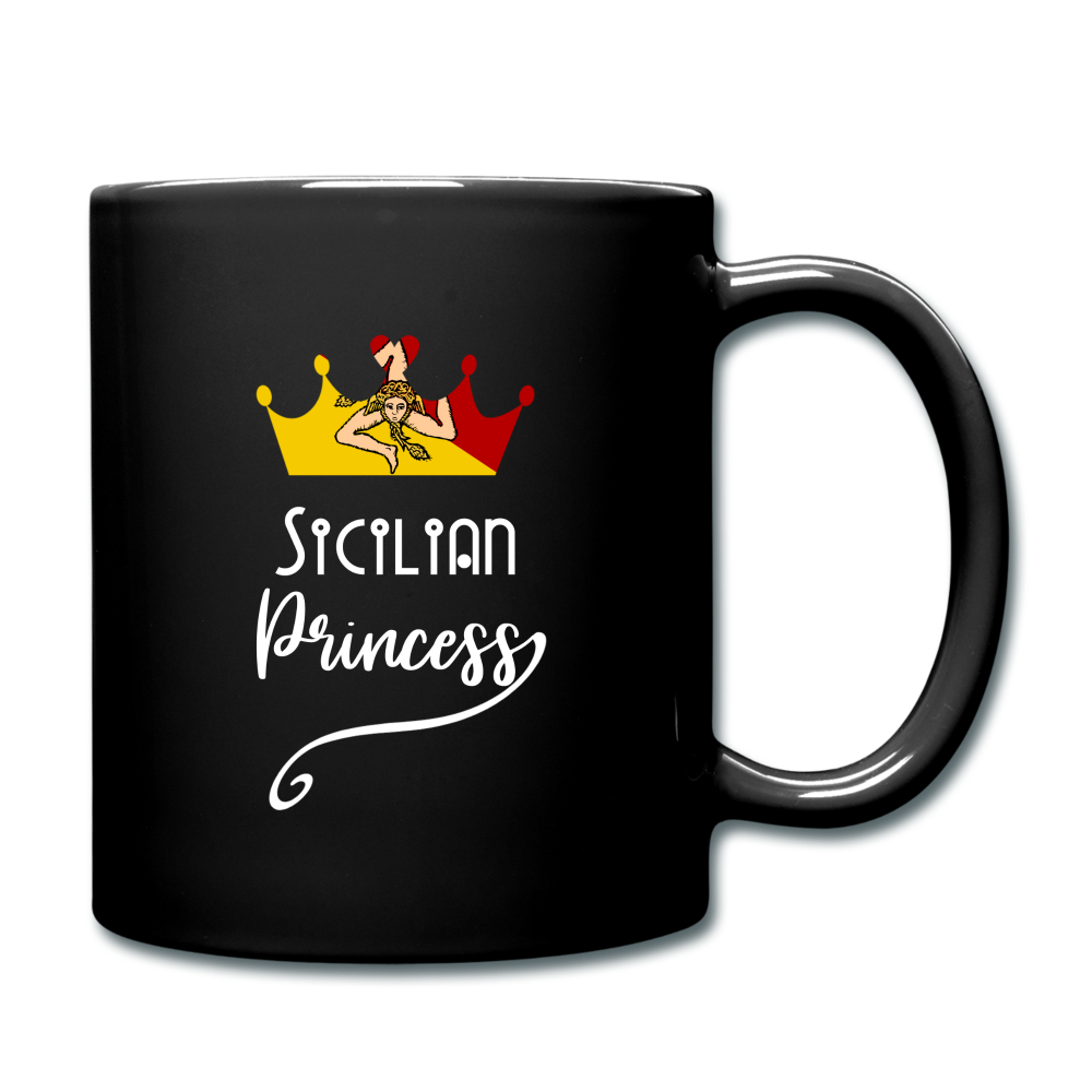 Sicilian Princess Full Color Mug 11 oz - black
